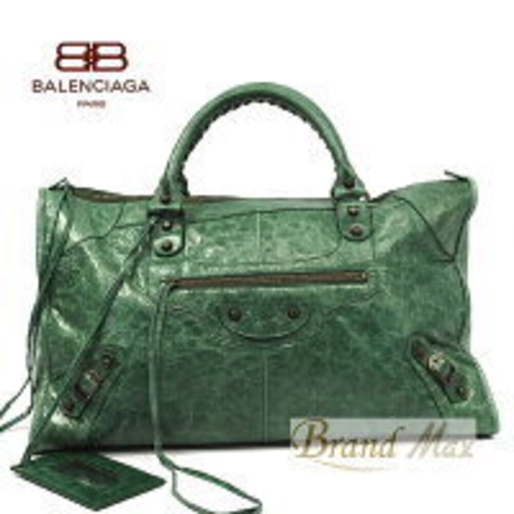 Balenciaga Editors Bag The Work Green - Picture 1 of 3